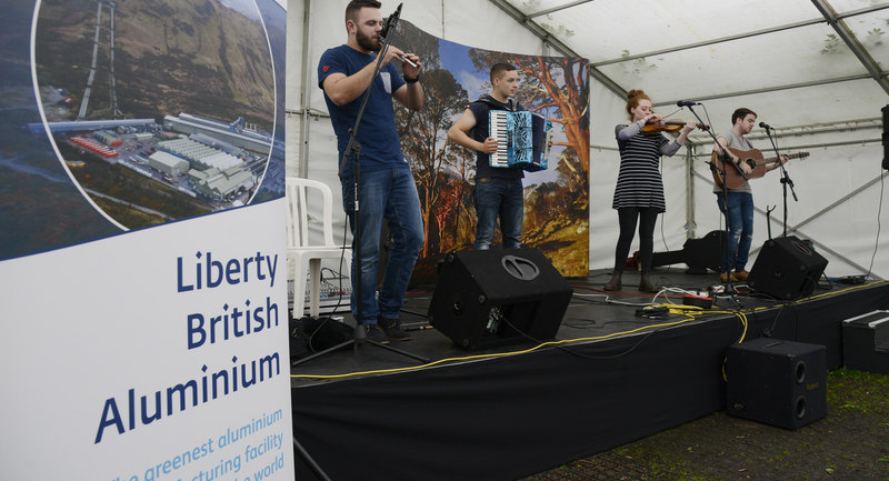 LIBERTY SIMEC SPONSORSHIP CEILIDH BAND