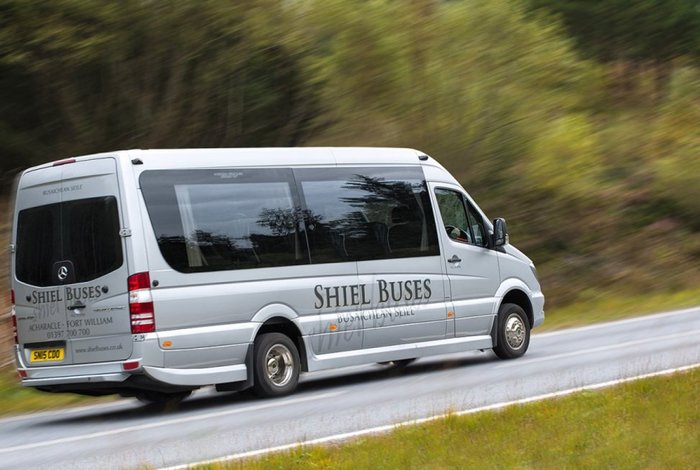 Bus in Glen Nevis