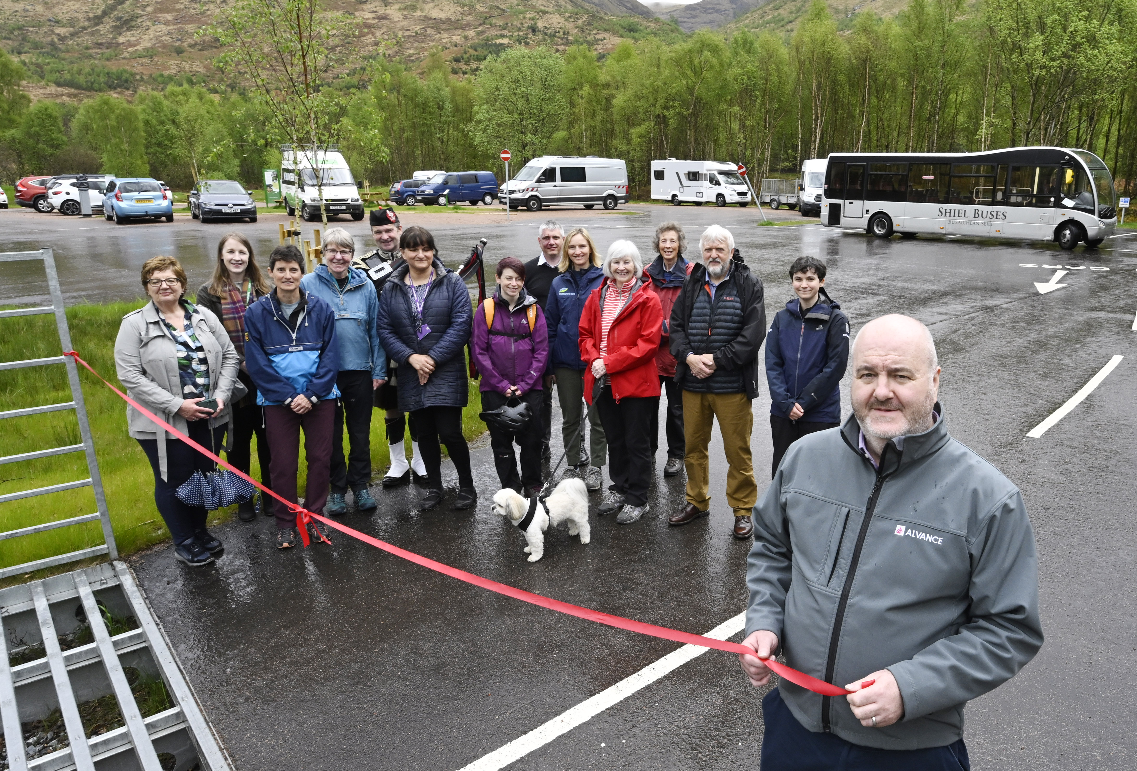 Lower Falls Car Park Opening