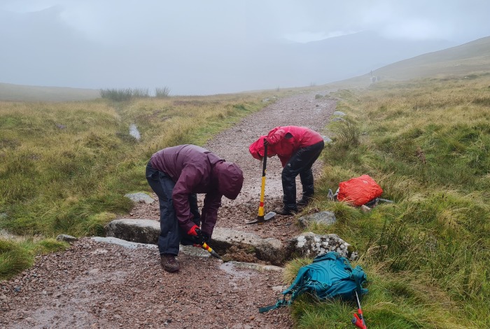 Ellie HH & Mhairi Path Work