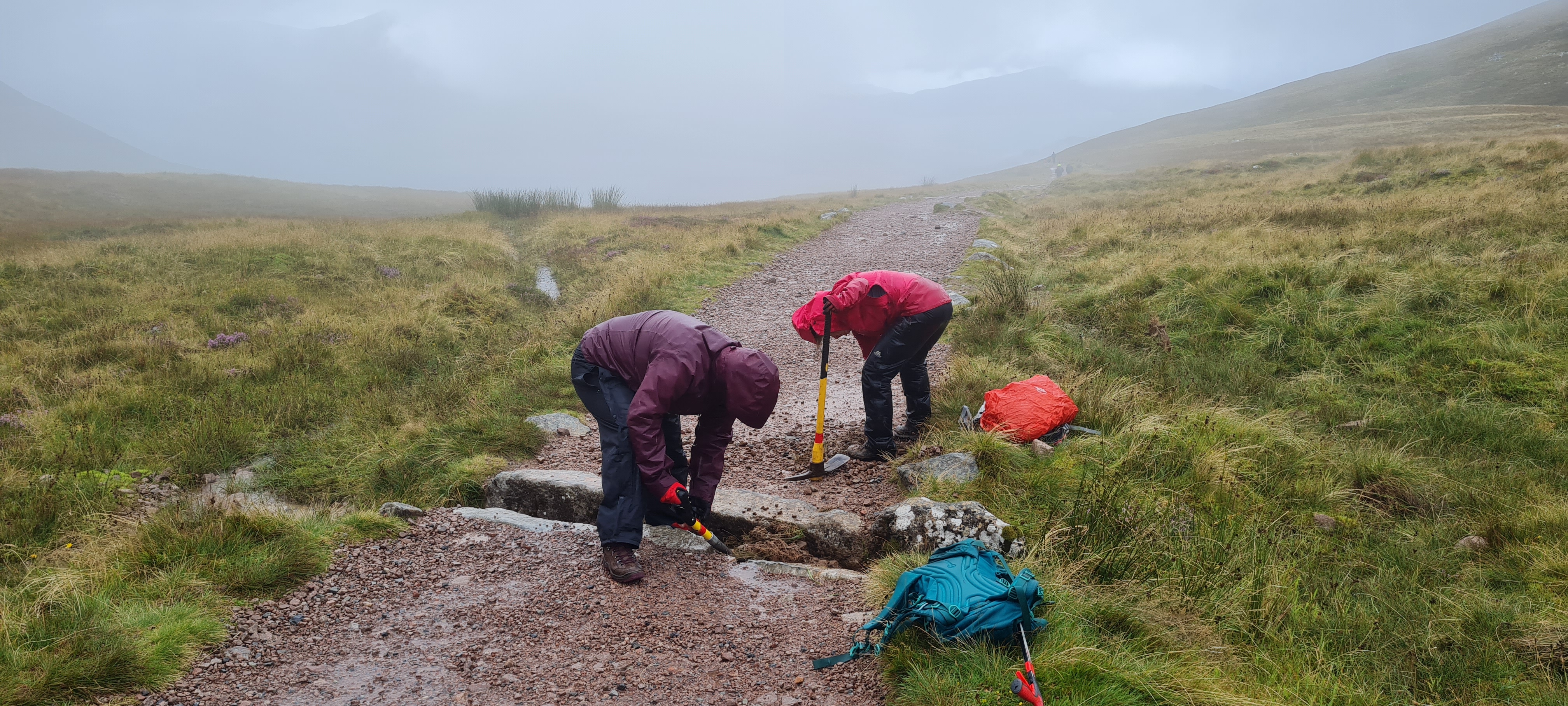 Ellie HH & Mhairi Path Work