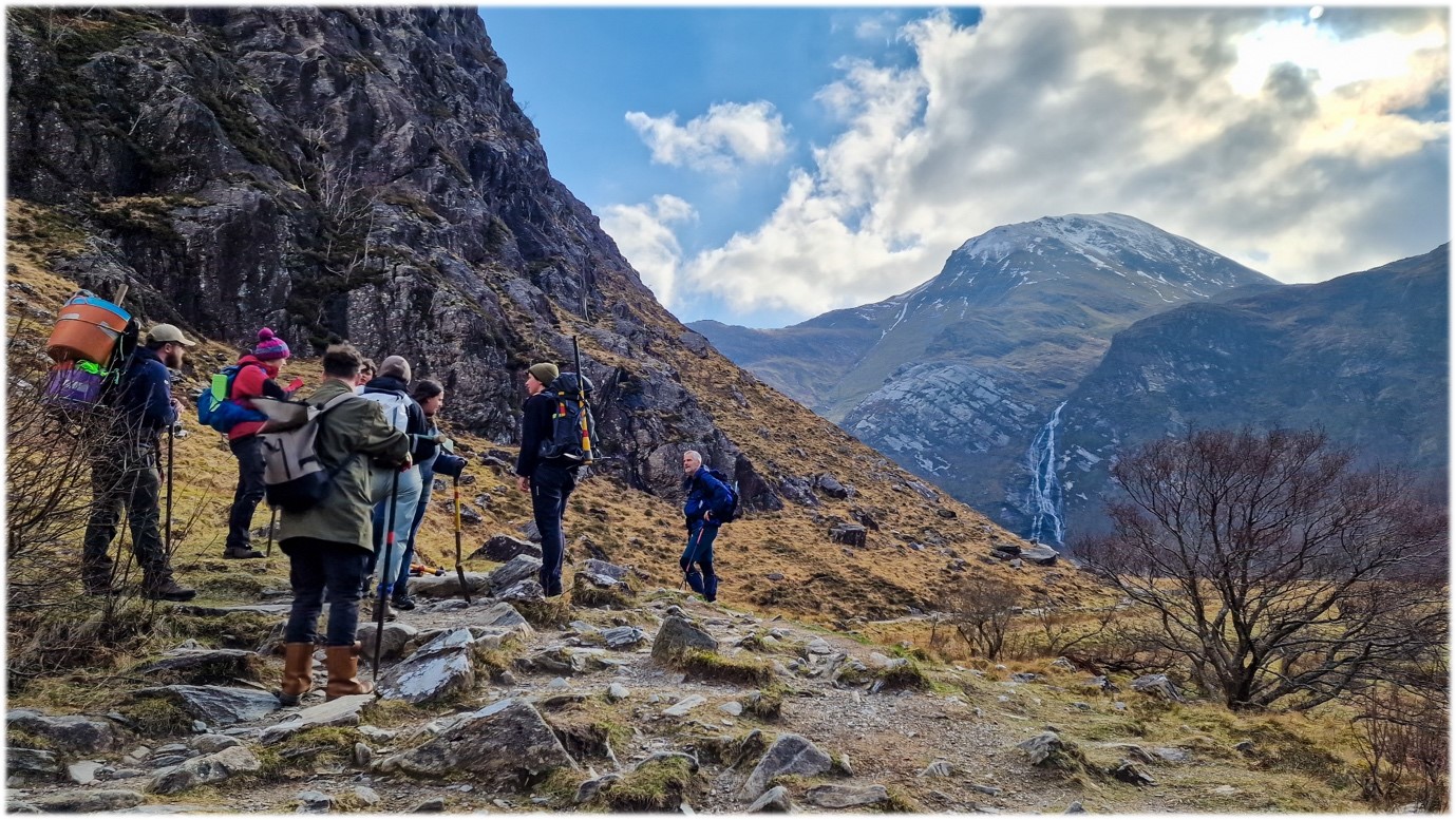 2024 Ranger Students Path Work Steall Meadows