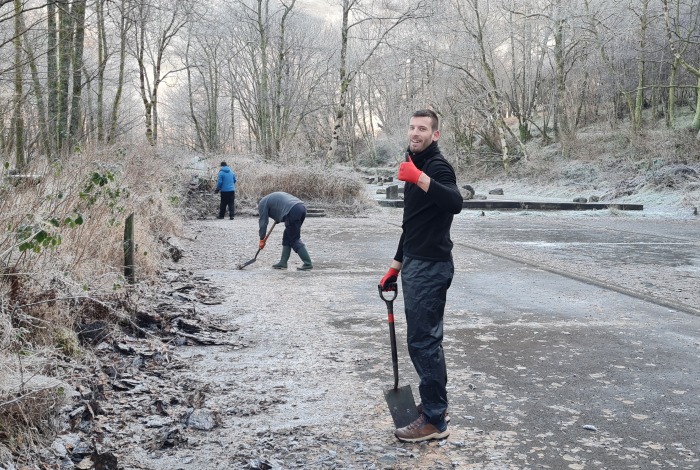 Friends of Nevis Curling Ponds Clear Up winter 2024