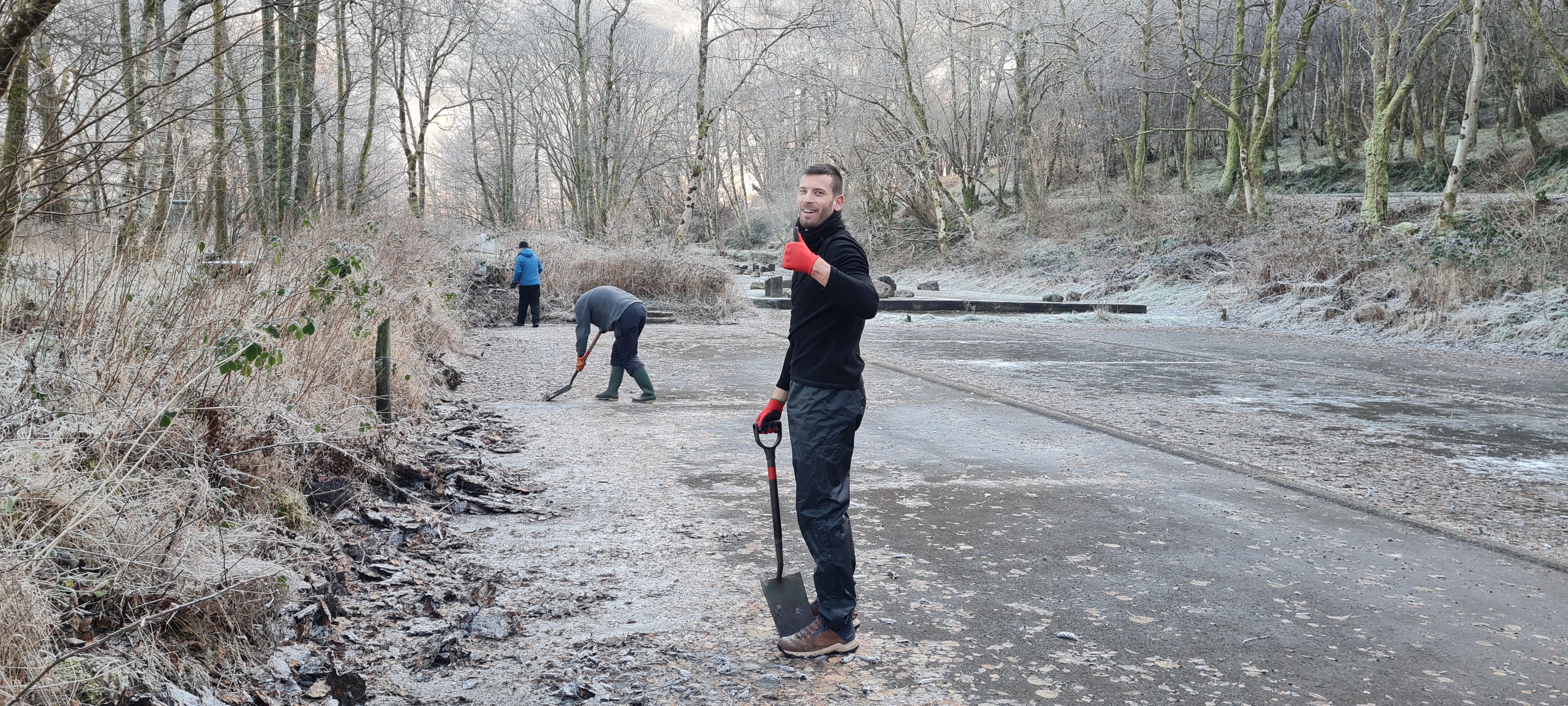 Friends of Nevis Curling Ponds Clear Up winter 2024