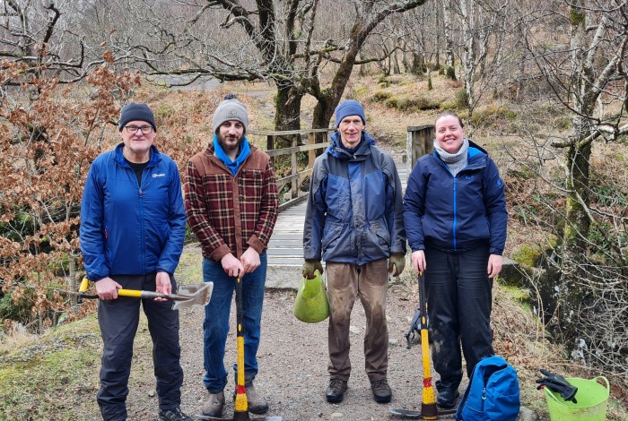 Paddy's Bridge Path Work Day